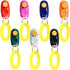 Coolrunner 7pcs Universal Animal Pet Dog Training Clicker, 7 Color with Wrist Bands Strap