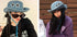 Y2K Crystal Star Washed Denim Cowboy Hat for Women, Foldable Bucket Sun Cap with String
