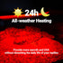 4 Pack Bulbs,100W Bulb (75, WACOOL Reptile Heat Lamp Infrared Basking Spot Light for Reptiles & Amphibians, Red Heat