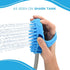 Aquapaw Dog Bath Brush Pro & Shower Attachment - Large Silicone Rubber with 8ft Hose for Bathing