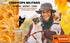 PURE CORDYCEPS M >25% ß-glucans, 100% Mushrooms Extract for Dogs & Cats, Stamina, Energy, Immune Support, 250 SERVINGS.