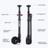 MTB High Pressure Shock Pump - 400 PSI Max for Fork & Rear Suspension with No-Loss Schrader Valve