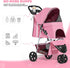 Magshion 3-Wheel 33lbs), Pet Stroller, Foldable Travel Jogger for Small & Medium Dogs & Cats (Up to Lightweight Carrier