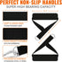 Resistance Bands for Working Out - Set of Fitness Bands, Stretch Bands for Exercise, Includes Door Anchors