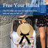 Hat Clip for Travel, PU Leather Multifunctional Duckbill Hat Clip for Outdoor