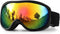 SPOSUNE Ski Goggles Over Glasses with Dual Lens, Anti-fog Anti-UV Snow Goggle for Men Women Youth