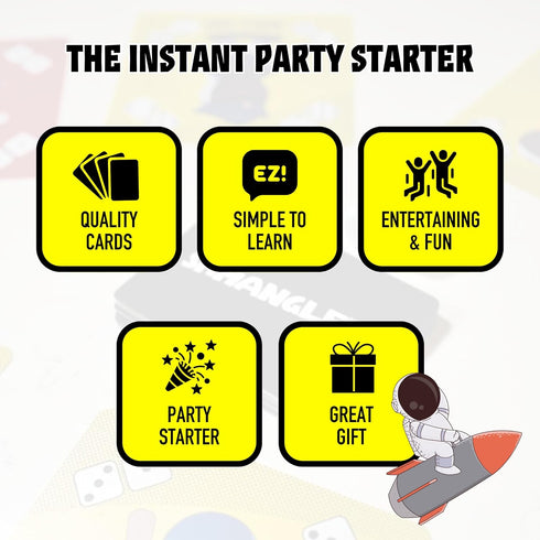 SHMANGLED 3-10 Drinking Game for Adults | Hilarious & Easy to Play Fun Adult Pregame | The Drinking Game That Will Get