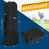 Golf Travel Covers for Airlines - Soft Foldable Club Travel Bags with Detachable Shoulder Straps