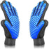 Pet Grooming Glove, Blue - Essential Tool for Pet Care