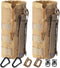 ANJINU Molle Water Bottle Holder, Water Molle Attachments, Molle Water Bottle Pouch, Tactical