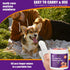Teeth Cleaning Finger Wipes for Dogs & Cats, Soft Disposable Pet Dental Care Wipes, Gentle Cleaning (100 wipes)