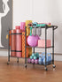 SINGAYE Dumbbell Rack, Workout Equipment Storage Organizer with Hooks for Home Gym