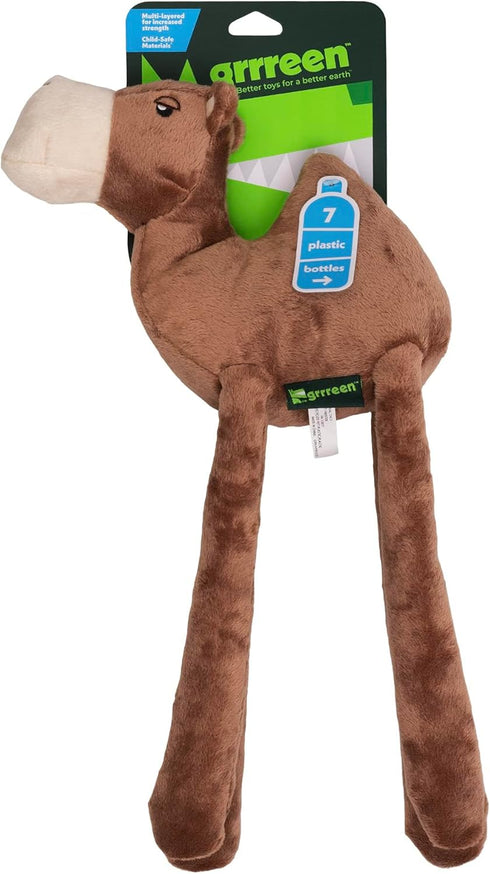 Stuffed Camel Plush Toy for Large Dogs | Cute Durable Squeaky Chew Toys for Puppies and Adult Dogs