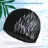 ulafbwur Swimming Swimming Swimming Swimming Hat Sunscreen Tear-Resistant Men Cap Nylon Cloth Flame Style Ear