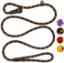 Coolrunner Durable Dog Slip Rope, 5 FT Training Leash - Strong Adjustable Pet Slipknot for Small Medium Dogs (10-80 lb,