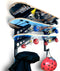 Skateboard Storage Rack - Wall Mounted Hanger for Longboard Organizer, Space Saving for Skateboards and Gear