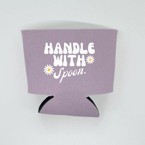 Capital City Commerce Ice Cream Pint Coolers, Handle With Spoon, Funny Ice Cream Pint Sleeves, Funny Party Favor