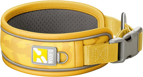Premium Dog Collar, Super Adjustable for All Breeds, Quick Release Buckle, Extra Soft Padding & Reflective Trim