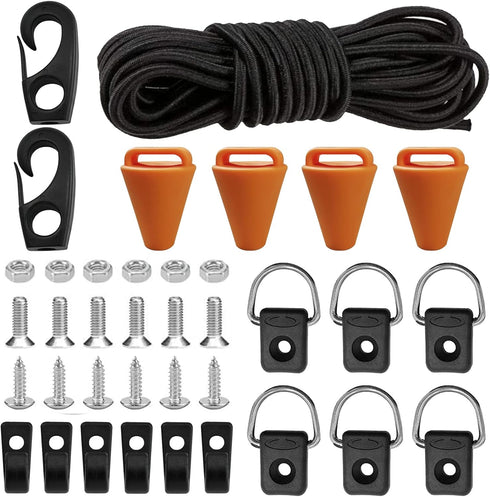 ISURE MARINE Kayak Deck Rigging Kit, Accessory for Boat, Kayak, Canoe