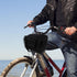 BESPORTBLE Front Folding Bike Basket with Removable Liner Bag Quick Release Bicycle Carrier for Small Dogs Cats Picnic