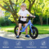 2 12 Inch 2-5 Toddler Balance Bike Year Old, Colorful Lighting No Pedal Kids Toy Bike, Tool-Free Adjustment, Quick