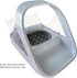 Slow Feeder Bowl Compatible with Sureflap Feeders, BPA Free & Dishwasher Safe, Non-Slip Puzzle Bowl for Small & Medium