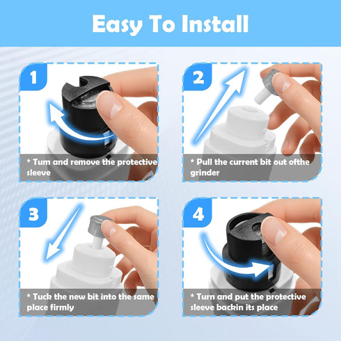 MINYUGUT 2 Trimmer Dog Nail Grinder, Electric Pet Nail Grinder with Speed Digital USB Rechargeable Dog Nail Nail Claw