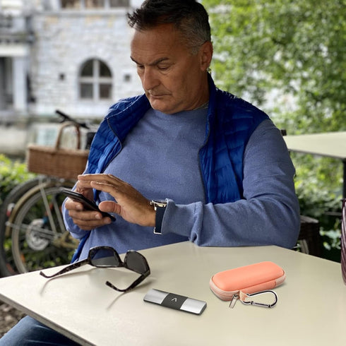 Heart Monitor Case for AliveCor Kardia Mobile ECG, Compatible with KardiaMobile 6L for Apple and Android - CASE ONLY