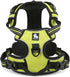 TRUE LOVE TLH5651 Adjustable No-Pull Dog Harness, Reflective Pup Vest Harnesses in Neon Yellow, Size L