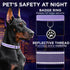 TECEUM Reflective Pet Collar – Lavender XL, Basic Nylon Dog Collar with Quick Release Buckle for Dogs & Cats