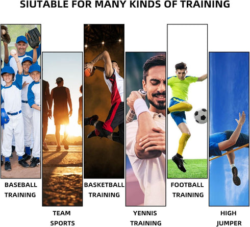 Multi-Sport Resistance Training Kit, Speed Training Equipment, Improve Speed, Agility, Power, Strength, Vertical Jumping