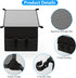 Generic 3 4 35.4" 23.6" Under-Table Hanging Storage Net for Camping Table Tear-Resistant Mesh Organizer with Side