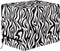 Puxucrazy Ice Chest Cover Zebra Print Cooler Cart Cover Dust-Resistant Patio Cooler Covers