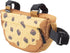Snack! Chocolate Chip Cookie Bike Bag Fun Bicycle Frame & Handlebar Bag with Adjustable Straps Mounts on Top Tubes