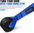 Heavy Resistance Bands Set for Working Out, 300lbs Fitness Bands with Handles, Door Anchor, Home Gym Equipment