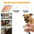 Partekavo 2026 2 3 Trimmers,2000mAh (2 New Ultra Quiet Pets Nail Grinder with Lights,Adjustable Speeds Dog Nail