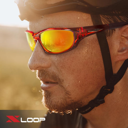 Polarized Sports Sunglasses for Men, UV400 Baseball Running Cycling Golf Glasses for Outdoor Use