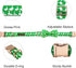 Adjustable Dog Collar for X-Large Dogs, Green Gooses Summer Holiday Pet Collar for Boys & Girls