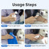 (2 Pack 1 Pack Leopong Dog Paw Care Kit- Paw Cleaner and Balm for Pet Foot Washer Care Cleaners and Balm)