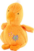 Jeffers Pet 4" Baby Duck Plush Squeaker Dog Toy, Orange - Soft