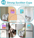 2PCS Licking Mat for Dogs, Premium Suction Cup Lick Pad for Anxiety Relief, Perfect for Bathing and Training