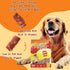 10.6 oz Jungle Calling Triple Flavor Rolls Dog Treats, Made with Real Chicken Duck Beef Meat, Rawhide Free Dogs