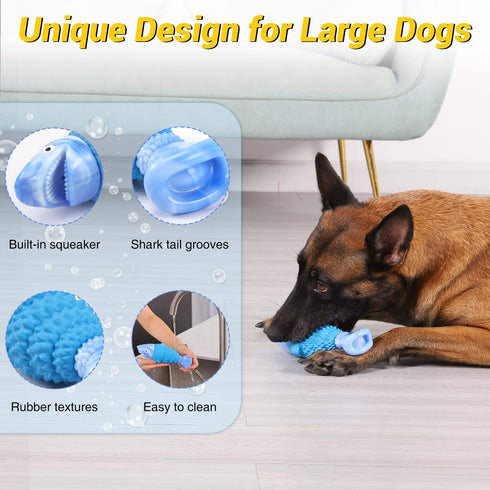 WinTour Tough Dog Toys for Aggressive Chewers, Indestructible Chew Toys for Large Dogs