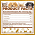 Zammex Immune 10.58oz Grass-Fed Beef Bone Broth Protein Powder for Dogs & Cats - Joint & Bone Support, Gut Health