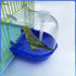 Bird Bath Cage, Cleaning Pet Supplies with Hanging Hooks, Portable Shower for Parrots, Random Color
