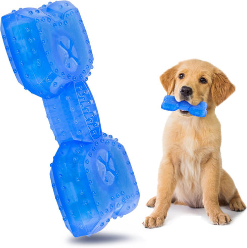 NWK Pet Teether Cooling Chew Toy for Dogs, Teething Toy for Puppies, Chewing Bone