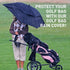 Golf Bag Rain Cover, Waterproof Hood Protection for Club Bags, Durable Lightweight
