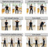 KIKIGOAL Golf Exerciser Resistance Bands for Fitness or Pilates Workout Gym Sports
