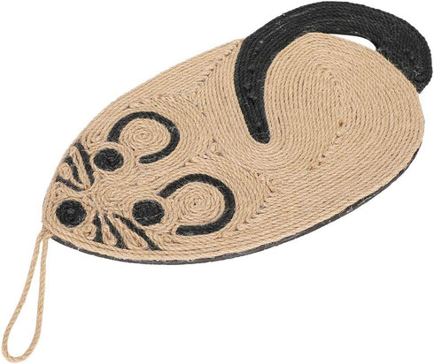 Cat Scratch Pad, Sisal Rope Cat Scratching Mat for Indoor Cats, Horizontal or Vertical Floor Scratcher Supplies