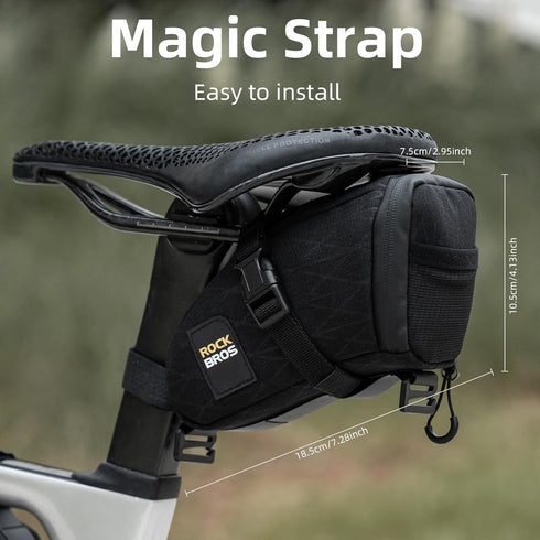 ROCKBROS Bike Triangle Bag - Waterproof Bike Frame Bag for Cycling Accessories - 3 Pieces Combi for Mountain Road Bike